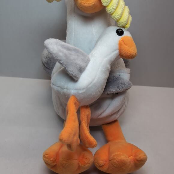 Seagull With French Fry Wildwood NJ With Baby Plush Toy - Picture 8 of 12